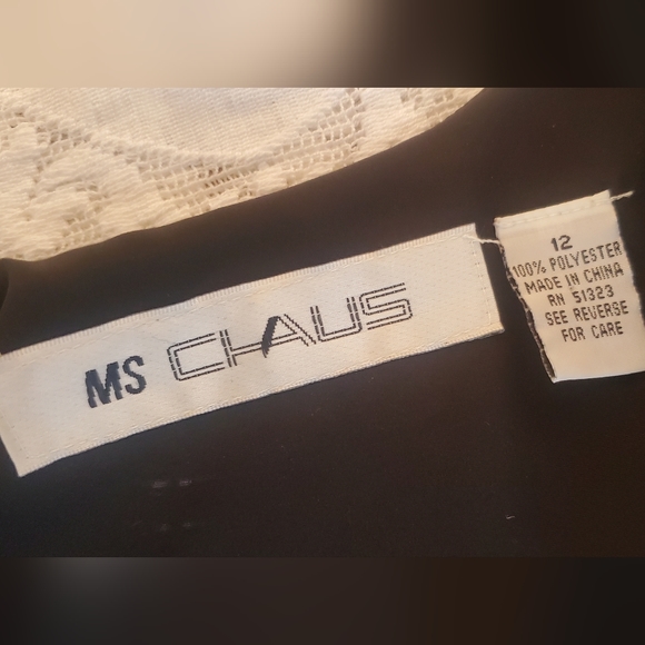 90s VINTAGE BLACK DRESS - Picture 5 of 5